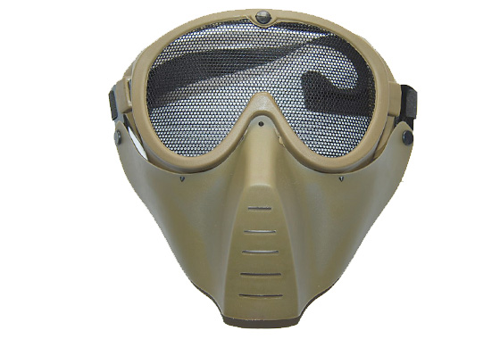 MASCHERA FACCIALE TAN CON RETE(ROYAL)