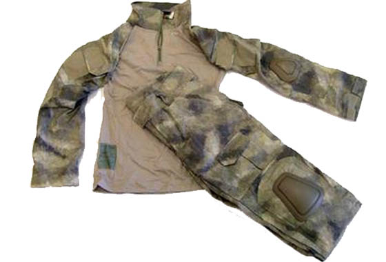 UNIFORME COMBAT SHIRT ATACS XXL CON GINOCCHIERE E GOMITIERE