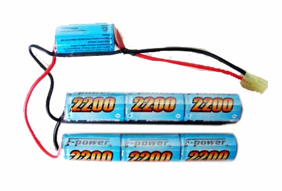 BATTERIA CQB 2200mAH 8.4V E-POWER GOLDEN BOW (8 4X2200CQB)