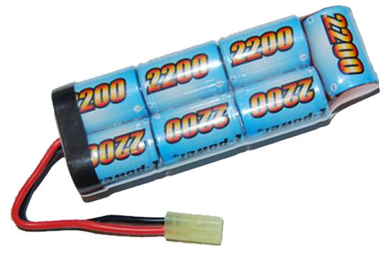 BATTERIA PACCO GRANDE 2200mAH-8,4V E-POWER