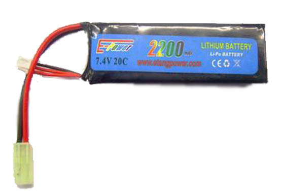 BATTERIA LIPO 7 4X2200 (7 4X2200) E-TANG