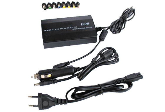 Alimentatore universale laptop tensione variabile da 12-24V 120W Alimentatore universale laptop tensione variabile da 12-24V 120W