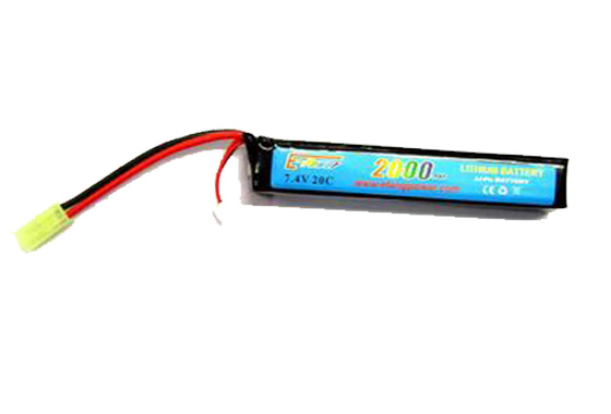 z BATTERIA LIPO 2000mAH-7.4V-20C E-POWER (GOLDEN BOW)