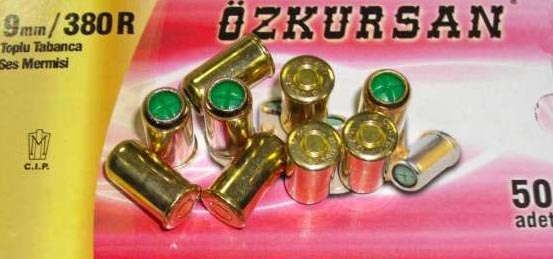 Cartucce a salve blank 8mm Ozkursan - Softairgun shop online di