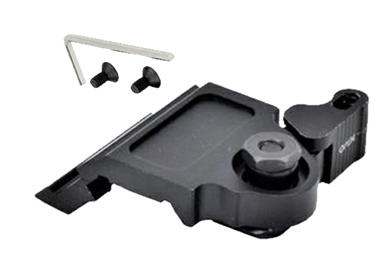 SLITTA CON ATTACCO PER TORCIA NERO (EL-EX290B) SLITTA CON ATTACCO PER TORCIA NERO (EL-EX290B)