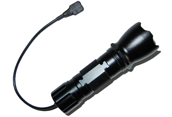 Torcia Tattica 1 Led 1W Alta Emissione Con Controllo Remoto Torcia Tattica 1 Led 1W Alta Emissione Con Controllo Remoto