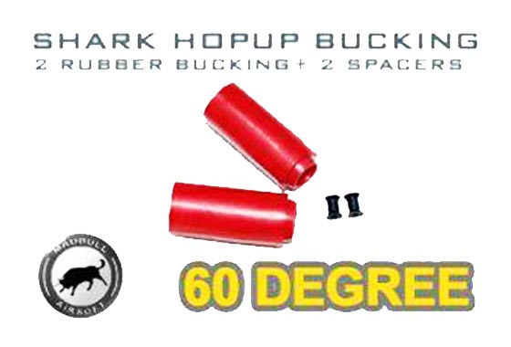 GOMMINI HOP UP 60° DEGREE RED MADBULL (BU-SAH-60) GOMMINI HOP UP 60° DEGREE RED MADBULL (BU-SAH-60)