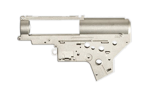 GUSCIO GEAR BOX IN METALLO PER SERIE VER. II SCARRELLANTE (G&G) GUSCIO GEAR BOX IN METALLO PER SERIE VER. II SCARRELLANTE (G&G)