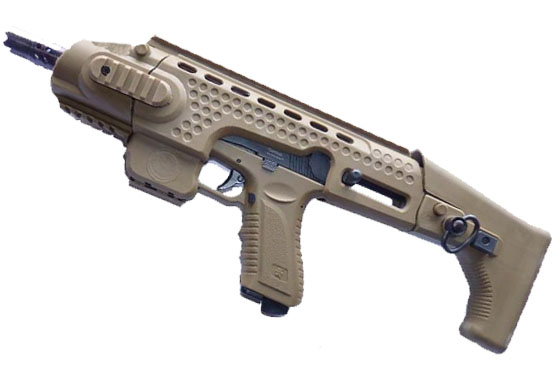 GUSCIO CARBINE TAN PER PISTOLA GLOCK G17/G18 (APS) GUSCIO CARBINE TAN PER PISTOLA GLOCK G17/G18 (APS)