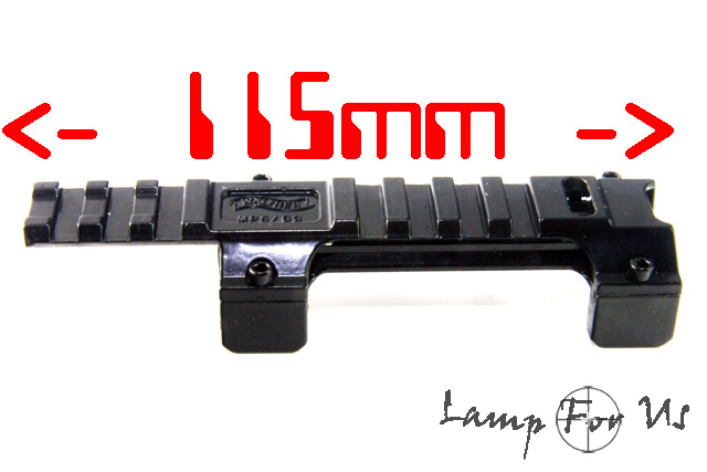 Walther Slitta G3 / MP5 115mm Long 20mm Rail