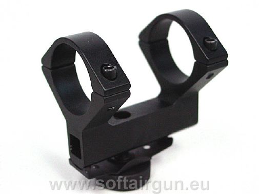 30mm Dual Ring AEG Carry Handle QD Rifle Scope Mount