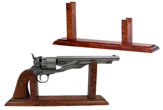 Espositore supporto in legno per spada o pistola 39.00808