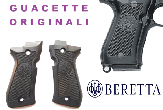 KIT TRASFORMAZIONE GUANCETTE BERETTA ORIGINALI PISTOLA 81 84 ABS