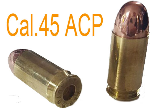 Coppia Cartuccia vera inerte Cal.45 ACP