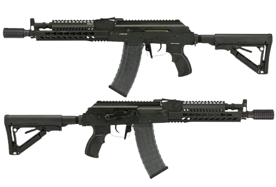 FUCILE ELETTRICO ADVANCED AK74-E BLACK G&G (GG-RK74E)