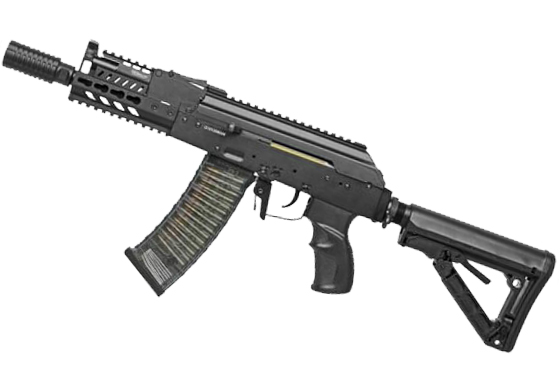 FUCILE ELETTRICO ADVANCED AK74 CQB BLACK G&G (GG-RK74CQB)