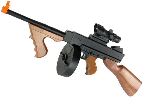 M1 A1 THOMPSON FUCILE GIOCATTOLO A MOLLA - Softairgun shop online di  articoli e accessori per lo sport