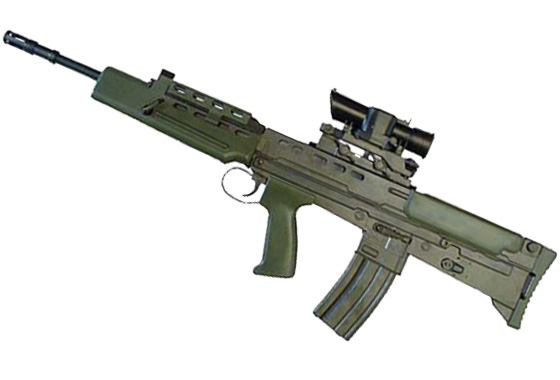 L85 A2 CARBINE FULL METAL scarrellante ENFIELD INGLESE G&G(GG85M