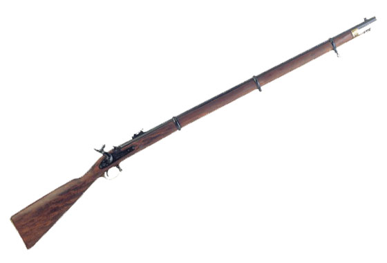 Musket made by Enfield, England 1853 Western and American Civil