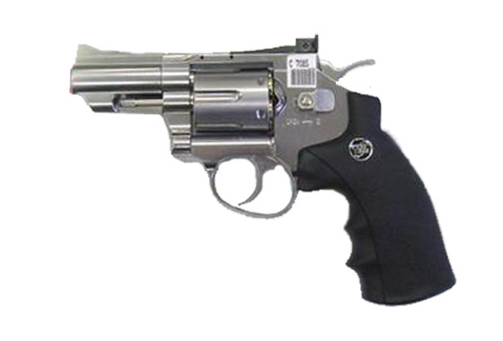 REVOLVER 708 SILVER DA 2,5" GAS CO2 FULL METAL (WG)