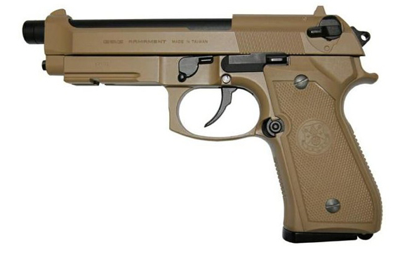 PISTOLA A GAS G&G GPM92 DESERT TAN (GG-M92T)