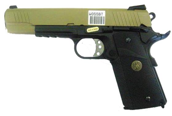 1911 MEU STYLE FULL METAL WE (W055BT) 1911 MEU STYLE FULL METAL WE (W055BT)