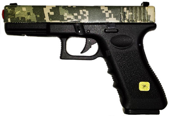 GLOCK 17 Custom Limited Jungle Digi Camo C/B