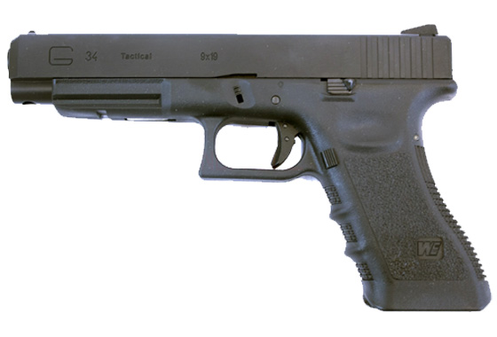 WE PISTOLA A GAS G34 GEN4 NERA (WG08B)