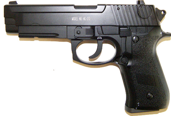 PISTOLA SIG P170 GAS SCARRELLANTE FULL METAL (LUXAIR)