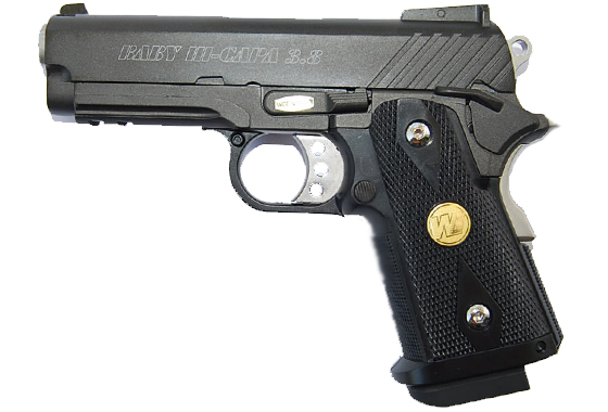 HI-CAPA 3.8 FULL METAL-BLACK- WE