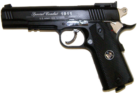 SPECIAL COMBAT 1911 L C02 FULL METAL CO2 NERA SPECIAL COMBAT 1911 L C02 FULL METAL CO2 NERA