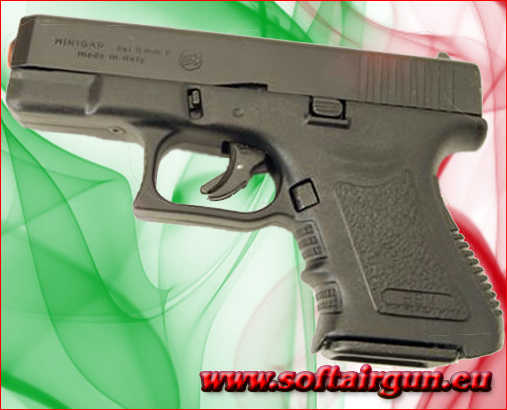 MINI GAP GLOCK A SALVE 8mm. BRUNI (BR-1100) - Softairgun shop online di  articoli e accessori per lo sport