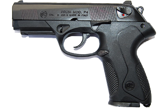 PISTOLA A SALVE BRUNI MODELLO PX 4 CAL. 8 MM BRUNITA