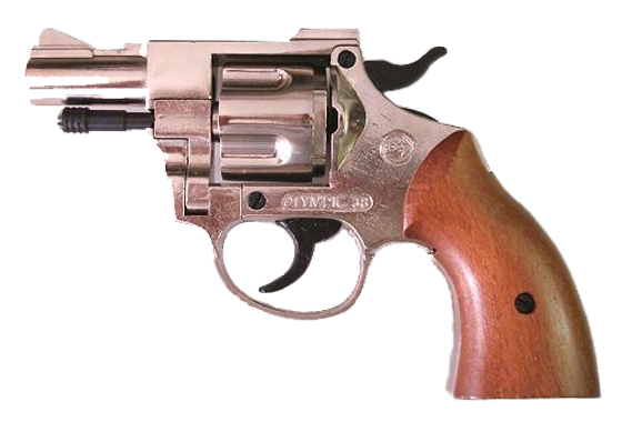 REVOLVER A SALVE CROMATO OLIMPIC CAL. 380 MM BRUNI