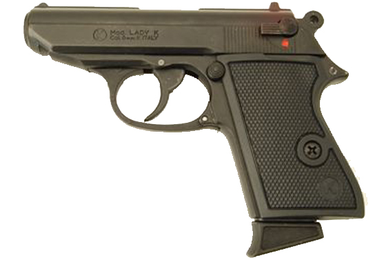 Walther PPK PISTOLA A SALVE MODELLO LADY K CAL. 8 MM BRUNITA