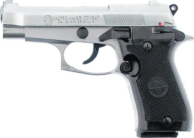 Pistola tipo SimilBeretta 85 cal. 8mm Salve Silver