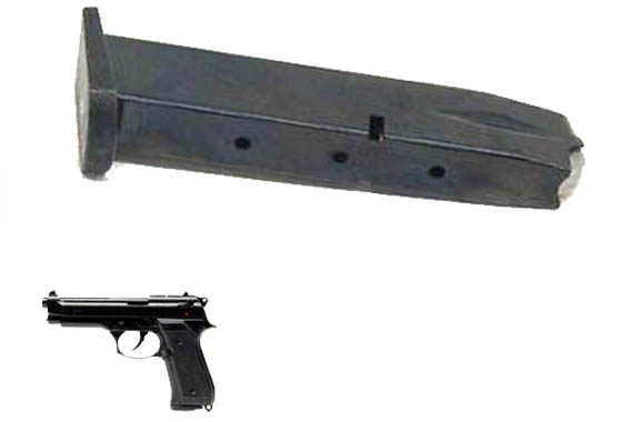 CARICATORE CAL. 9mm PAK Bifilare Bruni per Mod.92 (BR-61)