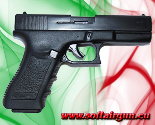 Pistola a Salve 8mm Bruni Glock G17 - Softairgun shop online di articoli e  accessori per lo sport