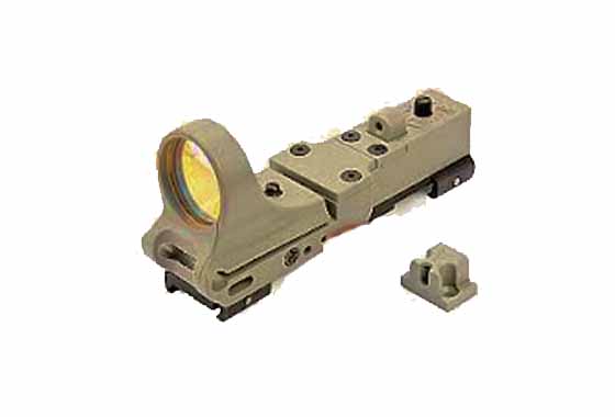 RED DOT OLOGRAFICO CM EX182 TAN JS-TACTICAL RED DOT OLOGRAFICO CM EX182 TAN JS-TACTICAL