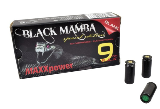 POBJEDA CARTUCCE A SALVE CALIBRO 9mm BLACK MAMBA PER FRONT FIRIN