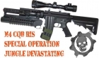 M4 CQB RIS SPECIAL OPERATION JUNGLE DEVASTATING II