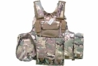 CORPETTO CIRAS TATTICO IMBOTTITO CON 10 TASCHE MULTICAM ROYAL (V