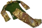 UNIFORME COMBAT SHIRT VEGETATA S GINOCCHIERE E GOMITIERE