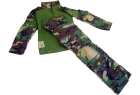 UNIFORME COMBAT SHIRT WOODLAND XL GINOCCHIERE E GOMITIER