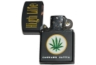 Accendino Tipo Zippo Cannabis