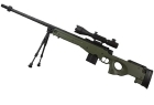 SNIPER 1000 L96AWS VERDE CON BIPIEDE WELL