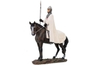 Statuina Cavaliere Crociato a Cavallo Cm.31 Cod.4205615