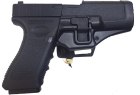 Fondina Estrazione Rapida x Glock 17 Polimeri nera