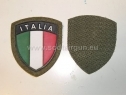 Toppa scudetto patch Italia per mimetica militare