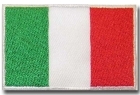 Toppa patch termoadesiva bandiera Italia in tessuto